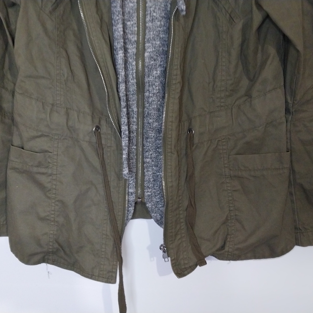 Love Tree Khaki Utility Jacket - Picture 5 of 9
